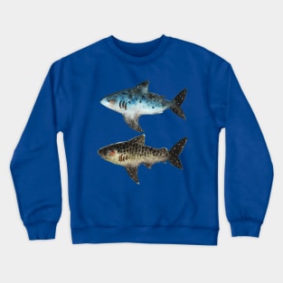 Two Sharks Crewneck Sweatshirt